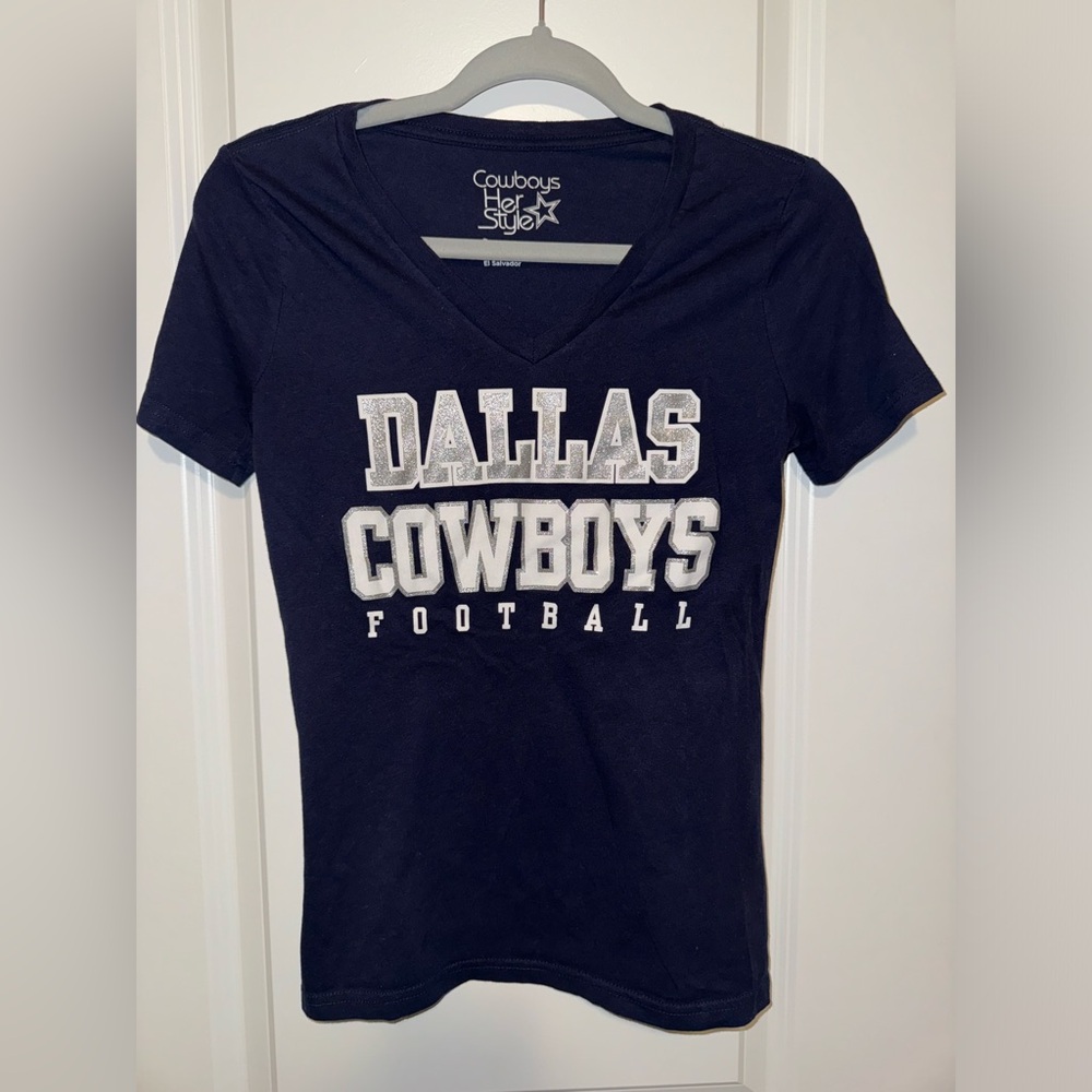 Dallas Cowboys Glitter Graphic Tee